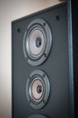 Full Frame Speaker Royalty Free Stock Photo