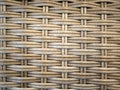 Image of Yellow rattan chair or table texture Royalty Free Stock Photo