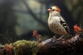 Image of zebra finch bird in the forest. Wildlife Animals