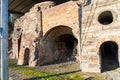 An imagee of Bedlam Furnaces, a historic industrial site in Ironbridge in Shropshire in the UK Royalty Free Stock Photo