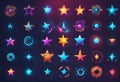 Stars, Set of custom stars for logo and design edits, v13 Royalty Free Stock Photo