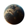 Imagery of imaginary planets for your cosmic image. Ai generated Royalty Free Stock Photo