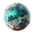 Imagery of imaginary planets for your cosmic image. Ai generated Royalty Free Stock Photo