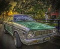 Images of all variety of old vehicles abandoned. Royalty Free Stock Photo