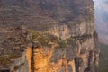 Before and after images of the bushfires damage in the Blue Mountains, Australia