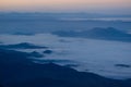 Landscape of Doi inthanon national park, Chiangmai province, Thailand. Royalty Free Stock Photo