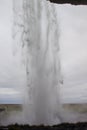 Image of waterfall and creek,iceland