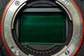 Images near the full frame sensor of a mirrorless digital camera