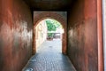 Images of old neighborhoods of Alcala de Henares, Spain