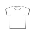 Blank Tshirt Icon Illustration sign design