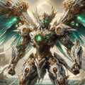 Images Produced by AI, Lord of Eternal Light: Rise of the Titan