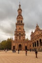 Torre Norte, North Tower, Plaza de EspaÃÂ±a, Seville Spain