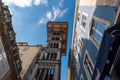 Elevador de Santa Justa, Santa Justa Lift, Lisbon Royalty Free Stock Photo