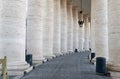 Images of Vatican City and Saint Peters Basilica, wholly situated within Rome Royalty Free Stock Photo