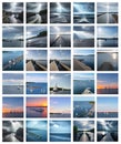 Images of water boats quays made using the latest AI Image Generation technology.