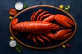 ImageStock A mouthwatering presentation of boiled lobster in foodgraphy photography