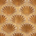 Imaginary decorative seashells - Interior Design wallpaper