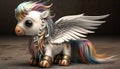 imaginary pegasus doll very cute Generate AI