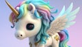 imaginary pegasus doll very cute Generate AI