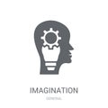 imagination icon. Trendy imagination logo concept on white background from General collection Royalty Free Stock Photo