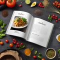 Imagine a beautifully curated cookbook, where the cover beckons you to explore the delicious recipes inside.