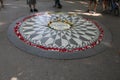 Imagine image, strawberry fields central park