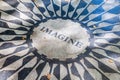 Imagine mosaic at Strawberry Fields Memorial to John Lennon in Central Park, NYC Royalty Free Stock Photo