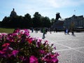 The Bronze Horseman Monument In Saint Petersburg . The sea capital of Russia. Details and close-up.