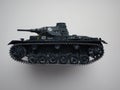 Model of plastic tank. Soviet and fascist tanks. Details and close-up. Royalty Free Stock Photo