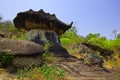 Imaging stone in Mukdahan park,Thailand