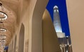 Imam Abdul Wahab Mosque: The Qatar State Grand Mosque Mosque Royalty Free Stock Photo