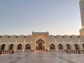 Imam Abdul Wahab Mosque: The Qatar State Grand Mosque Mosque Royalty Free Stock Photo