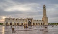 Imam Muhammad ibn Abd al-Wahhab Mosque Qatar State Mosque Royalty Free Stock Photo