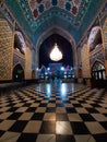 Imam Reza Holy Shrine interior in Mashhad, Iran