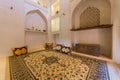 Imam`s Suite in Jabrin Castle, Bahla, Oman Royalty Free Stock Photo