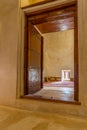 Imam`s Suite in Jabrin Castle, Bahla, Oman Royalty Free Stock Photo