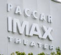 IMAX Theater at Seattle Pacific Science Center - SEATTLE / WASHINGTON - APRIL 11, 2017