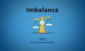 Imbalance Choice Comparison Complexity Risk Concept Royalty Free Stock Photo