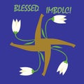 Imbolc greeting card