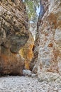 Imbros Gorge, Crete, Greece Royalty Free Stock Photo