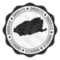 Imbros outdoor stamp.