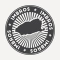 Imbros round logo.