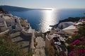 Imerovigli and sea - Santorini