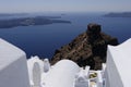 Imerovigli village and Skaros rock