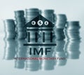IMF. International Monetary Fund. Finance and banking concept