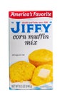 Box of Jiffy Corn muffin mix Royalty Free Stock Photo