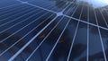 Abstract solar panels texture background, Solar panels isolated on white background Royalty Free Stock Photo