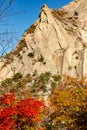 Bukhansan National Park, South Korea. Baekundae (Baegundae) peak hike Royalty Free Stock Photo