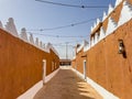 Saudi Arabia's Historic Uyun Al Jiwa Heritage Village Royalty Free Stock Photo