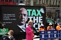 Tax March held there version of Billionaire Jeopardy